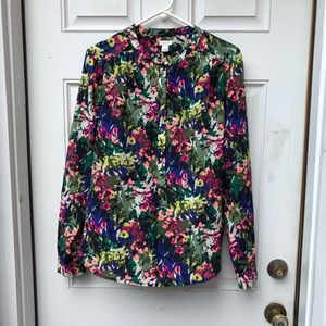J. Crew Popover Blouse